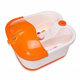 Масажер-ванночка для ніг RIAS Footbath Massager RF-368A Білий-Помаранчевий (3_02725)