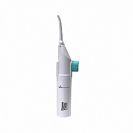 Портативный механический ирригатор SUNROZ Power Floss для дополнительной очистки зубов Белый (SUN1504)