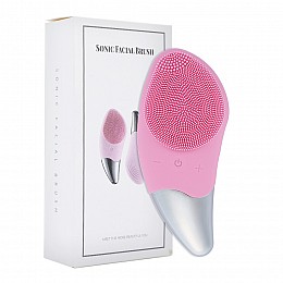Мини-электрическая очищающая щетка для лица Sonic vibration cleanser (3088С)