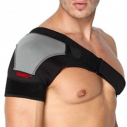 Фиксатор плечевого сустава поддержка для спины Aolikes A-1697 Right One Size Back + gray