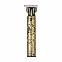 Триммер аккумуляторний для бороди і волосся VGR V-085 Gold (3_02538)
