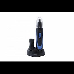 Триммер для удаления волос 2 B 1 PROMOTEC PM-367 Черный с синим