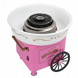 Апарат для приготування цукрової вати великий Cotton Candy Maker w-83 Pink (do118-hbr)