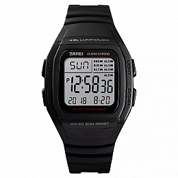 Наручные мужские часы Skmei 1278 Black (12355-hbr)