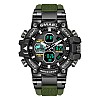 Часи наручні чоловічі Smael 8027 Army Green (15182-hbr)