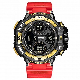 Часы наручные Smael 8022 Red (15207-hbr)