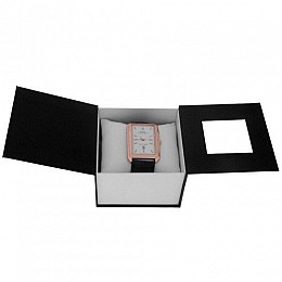 Подарочна коробка для годинника BoX Чорно-білий (IBW028BO)
