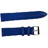 Ремешок для часов кожаный Mykhail Ikhtyar ширина 20 мм Синий (S20-308S blue)