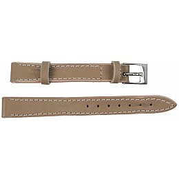 Ремешок для часов кожаный Mykhail Ikhtyar 14 мм Светло-коричневый (S14-028s light brown)