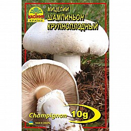 Мицелий грибов Насіння країни Шампиньон крупноплодный 10 г