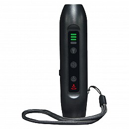 Отпугиватель собак ультразвуковой dicway с фонариком и индикатором зарядки с USB iBag Черный (N100)