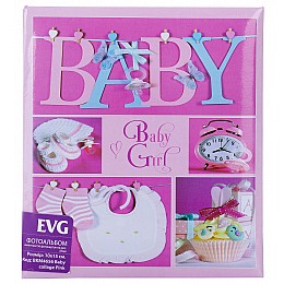 Фотоальбом EVG 10x15x56 BKM4656 Baby collage Pink (6239795)