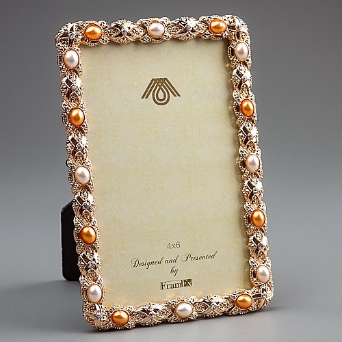 Декоративная фоторамка Luxury pearls 12х17 см Veronese AL78456
