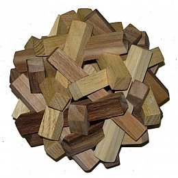 Дерев'яна головоломка Круть Верть Солнышко 12х12х12 см (nevg-0001)