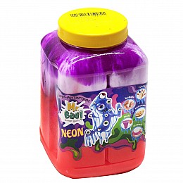 Лизун-антистресс Окто Mr Boo Neon 1000 г фиолетовый+ (80051)
