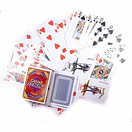 Карти ігральні покерні пластикові Duke "Casino DBW" 54 листа 87x62 мм (DN30765)