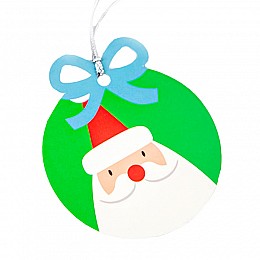 Бирка-открытка Lesko Santa Claus для новогодних подарков
