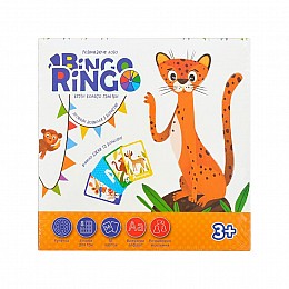 Настольная игра-лото "Bingo Ringo" Danko Toys GBR-01-01U на украинском языке