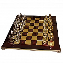 Шахматы Manopoulos Мушкетеры 44 х 44 см 8.4 кг Красный (S12RED)
