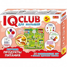 Учебные пазлы Ranok Creative Изучаем продукты питания. IQ-club для малышей (Р) (13152043)