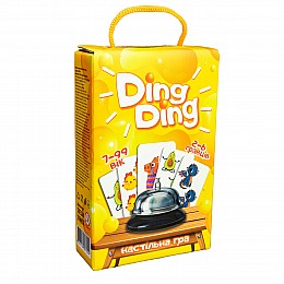 Настільна гра Strateg Ding ding гра українською мовою (30324)