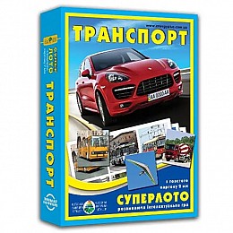 Игра Супер ЛОТО Транспорт Київська Фабрика Іграшок (81978)
