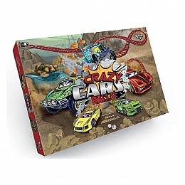 Настольная развлекательная игра Crazy Cars Rally Dankotoys (DTG93R)