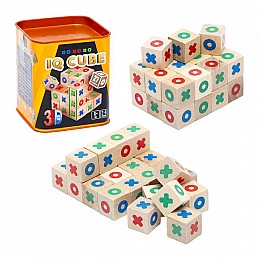 Настольная развлекательная игра "IQ Cube" Danko Toys G-IQC-01-01U 27 кубиков