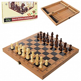 Настольная игра BK Toys "Шахматы" B3116 3 в 1