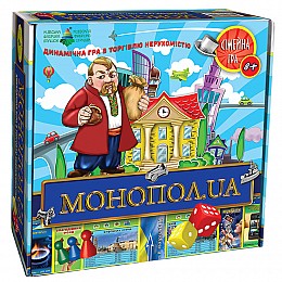 Настільна гра Монополія UA Київська фабрика іграшок Енергія плюс