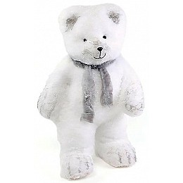 Декоративная новогодняя игрушка под елку Медведь в шарфике Bona DP42684