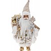 Декоративный Santa в цвете шампань с подарками и посохом 30 см BonaDi DP219407
