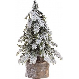 Елкочка іскусственна декор Snowy on a stump 12х12х21см міні BonaDi DP219381