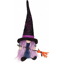 Декоративная игрушка Гномик на Хеллоуине 21х15х41см девочка BonaDi DP219342