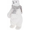 Інтер'єрна новорічна іграшка Ведмідь полярник 50 см Bona DP114231