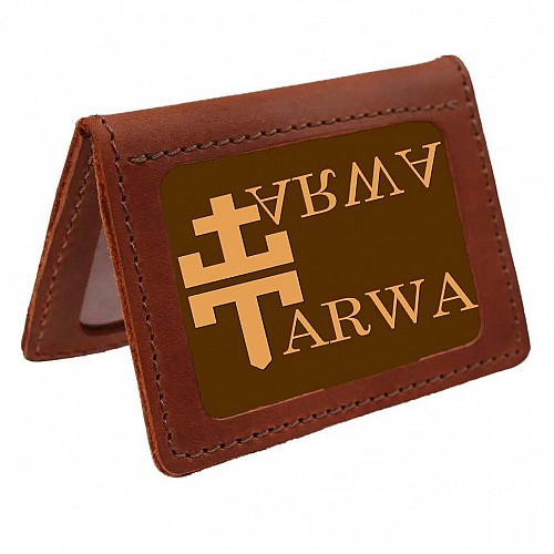 Обложка для водительских документов удостоверений ID паспорта TARWA RB-5511-4sa Коньячный