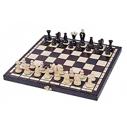 Шахматы MADON Королевские средние черный бежевый Уни 35х35см 112 MD112