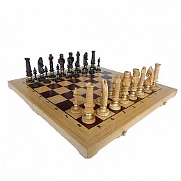 Шахматы Madon Дубовые Роял Люкс интарсия 62х62 см (c-104D)