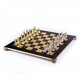 Шахматы MANOPOULOS 7.4 кг 44х44 см (S33RED)