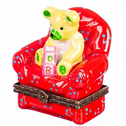 Декоративная шкатулка Мишка на кресле Uniсorn Studio AL30514