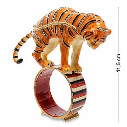 Шкатулка для бижутерії Тигр 11,5 см Lefard AL45943