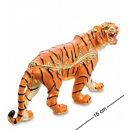Шкатулка для бижутерии Тигр 15 см Lefard AL46516