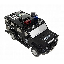 Сейф дитячий машина поліції LEGO Bodyguard Black (tdd044-hbr)