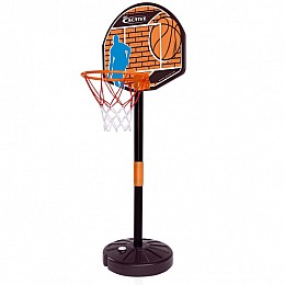 Набір гри Simba Баскетбольна кошик на стійці 160 см Чорно-помаранчевий OL27715