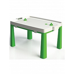 Стол детский + аэрохоккей комплект для игры DOLONI TOYS Зелёный (Z045802)
