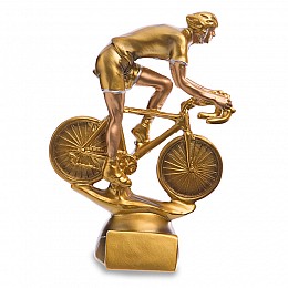 Статуэтка наградная спортивная Велоспорт Велосипедист C-4600-B5 FDSO Золотой (33508273)