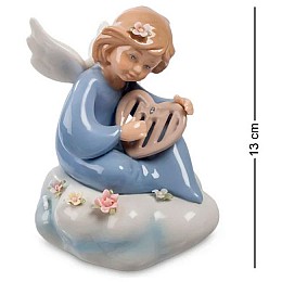 Музична Статуетка Ангелочок з лірою Pavone AL32070