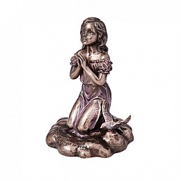 Настольная фигурка Детская молитва 14см AL226511 Veronese