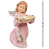 Фарфорова Статуетка Ангелочок в рожевому Pavone AL32065
