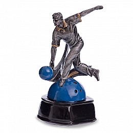 Статуетка нагородна спортивна Боулінг Боулінгіст C-1987-C1 FDSO Сірий (33508267)